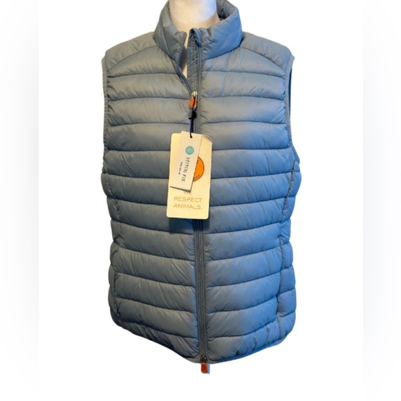 Save The Duck Ultra Light Packable Puffer Vest - Picture 3 of 5